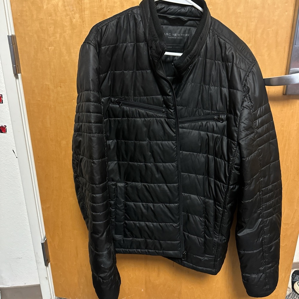 Marc New York Andrew marching black jacket